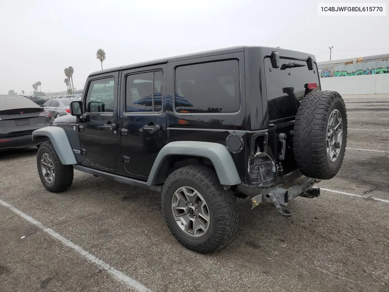 2013 Jeep Wrangler Unlimited Rubicon VIN: 1C4BJWFG8DL615770 Lot: 75674224