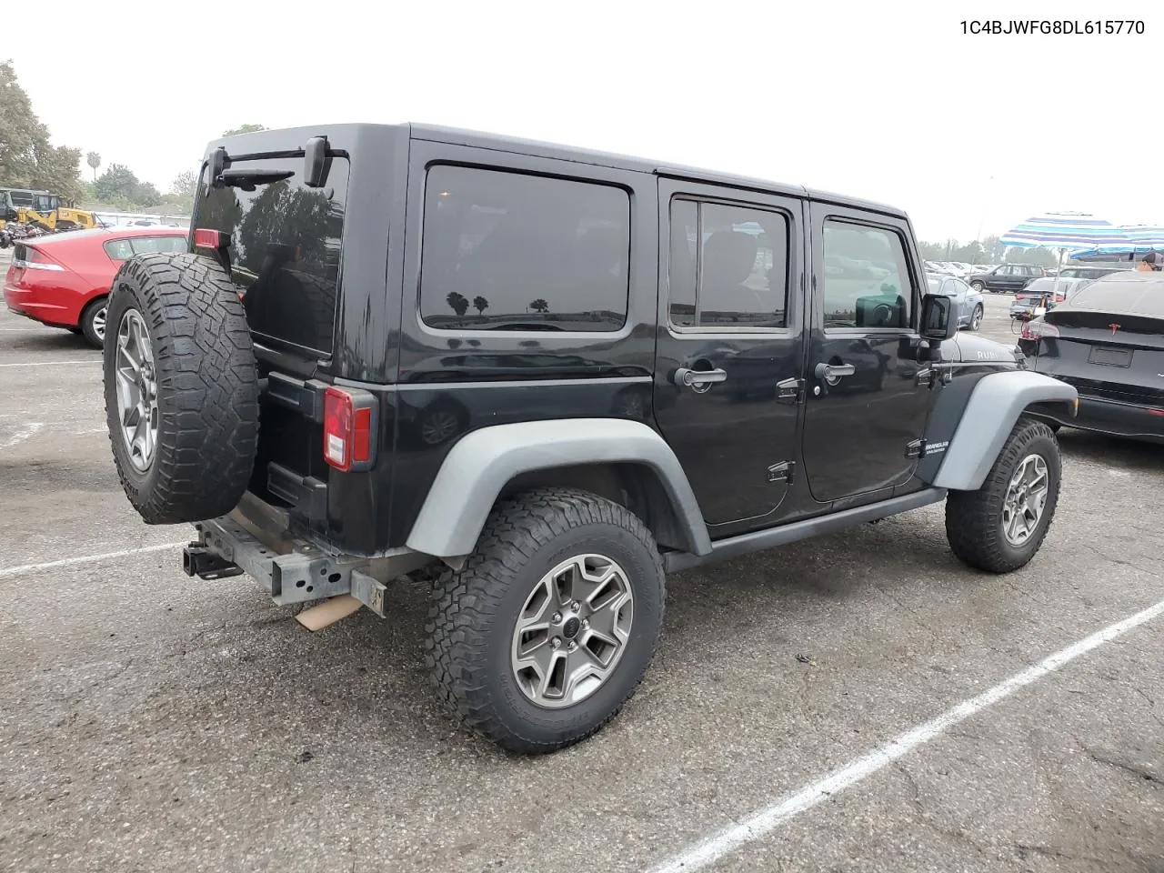 2013 Jeep Wrangler Unlimited Rubicon VIN: 1C4BJWFG8DL615770 Lot: 75674224