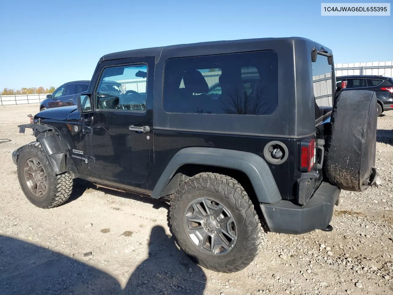 2013 Jeep Wrangler Sport VIN: 1C4AJWAG6DL655395 Lot: 75819694