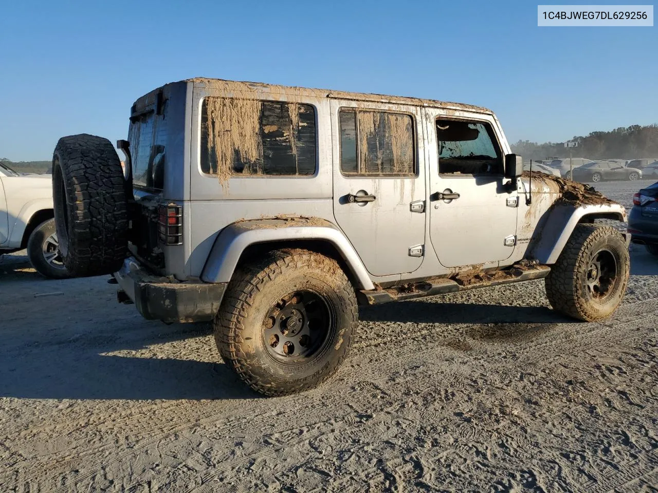 2013 Jeep Wrangler Unlimited Sahara VIN: 1C4BJWEG7DL629256 Lot: 75837444