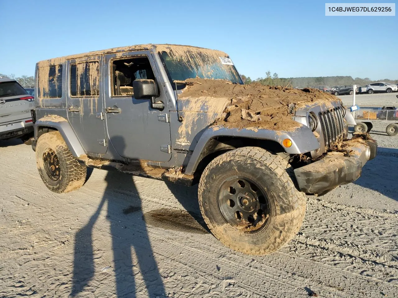 2013 Jeep Wrangler Unlimited Sahara VIN: 1C4BJWEG7DL629256 Lot: 75837444