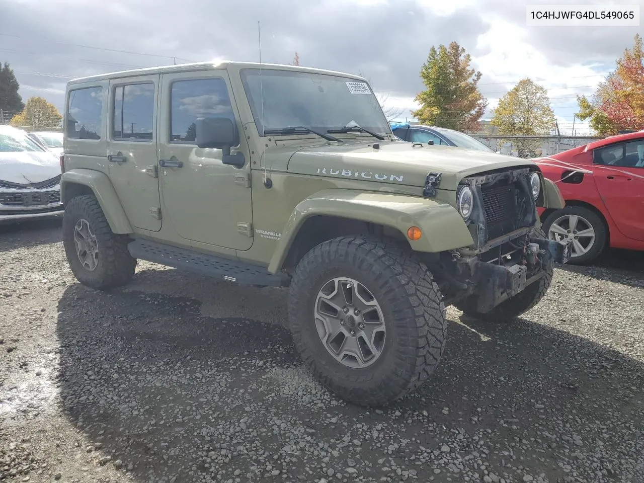 2013 Jeep Wrangler Unlimited Rubicon VIN: 1C4HJWFG4DL549065 Lot: 75899594