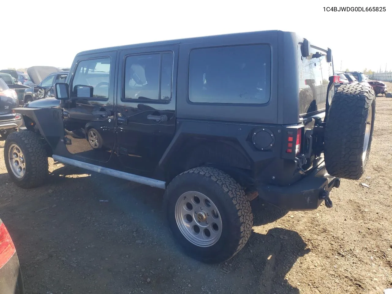 2013 Jeep Wrangler Unlimited Sport VIN: 1C4BJWDG0DL665825 Lot: 76080844