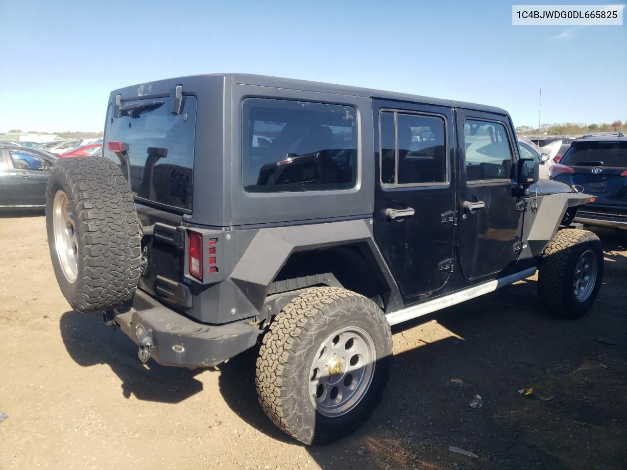 2013 Jeep Wrangler Unlimited Sport VIN: 1C4BJWDG0DL665825 Lot: 76080844