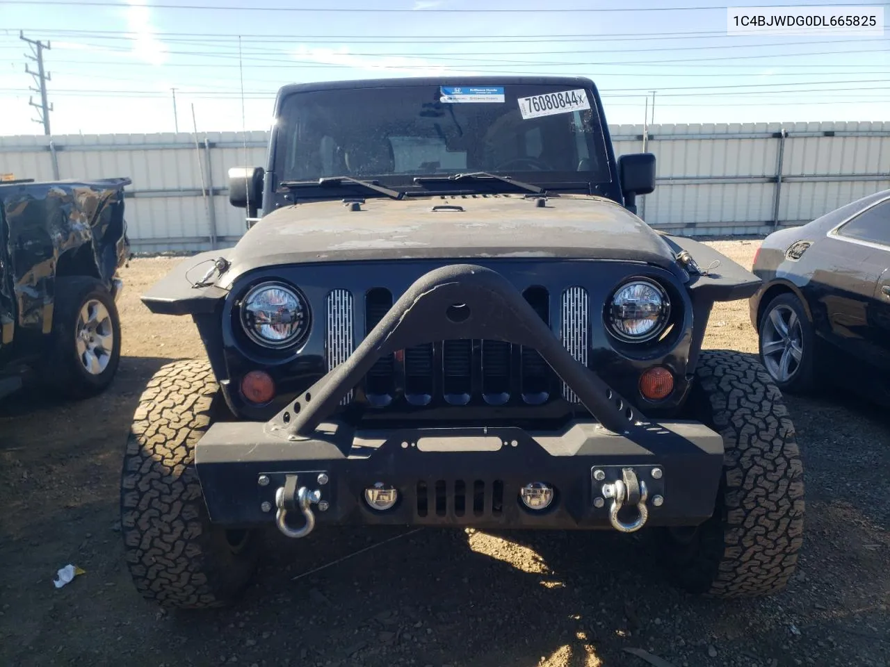 2013 Jeep Wrangler Unlimited Sport VIN: 1C4BJWDG0DL665825 Lot: 76080844