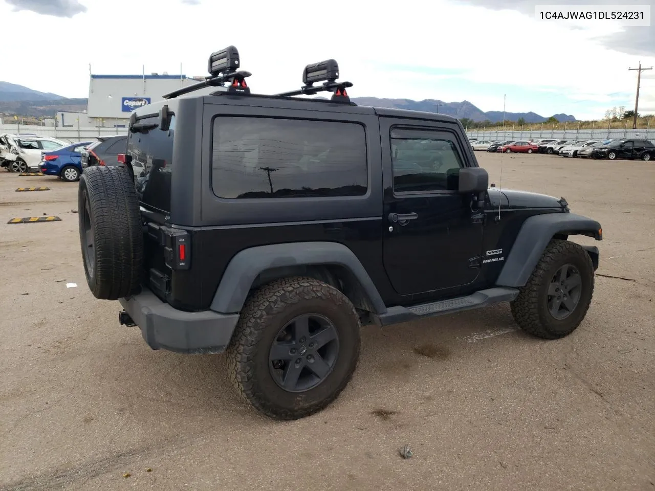 2013 Jeep Wrangler Sport VIN: 1C4AJWAG1DL524231 Lot: 76199394