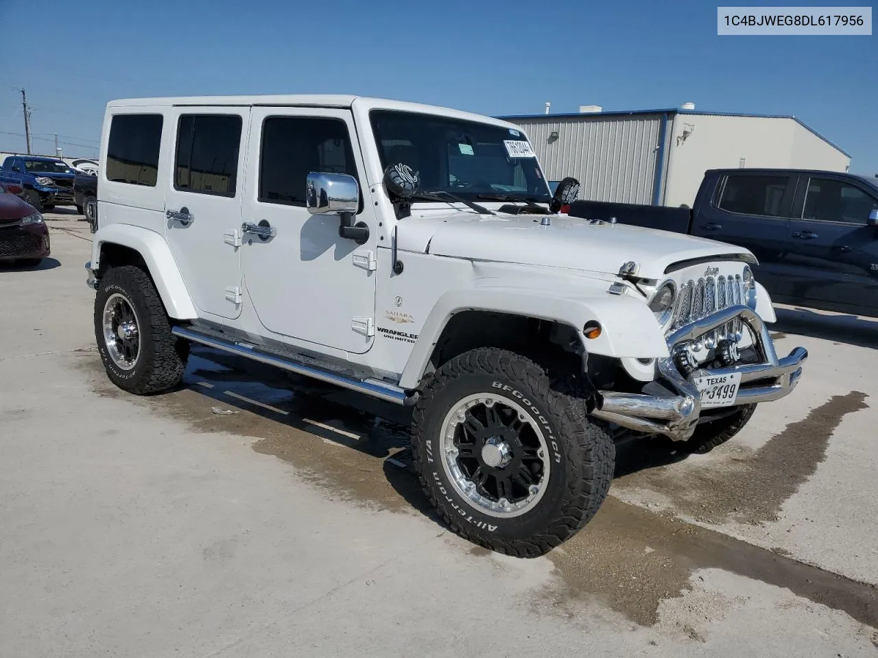 1C4BJWEG8DL617956 2013 Jeep Wrangler Unlimited Sahara