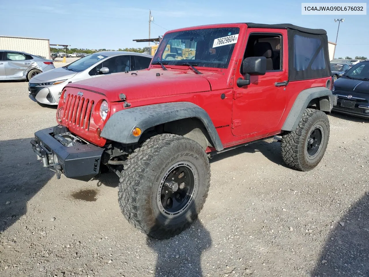 2013 Jeep Wrangler Sport VIN: 1C4AJWAG9DL676032 Lot: 76629604