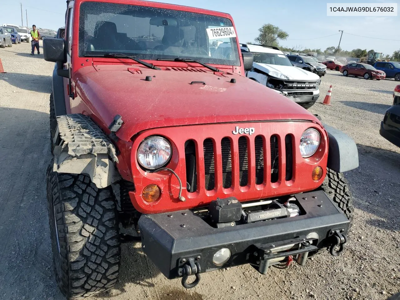 2013 Jeep Wrangler Sport VIN: 1C4AJWAG9DL676032 Lot: 76629604