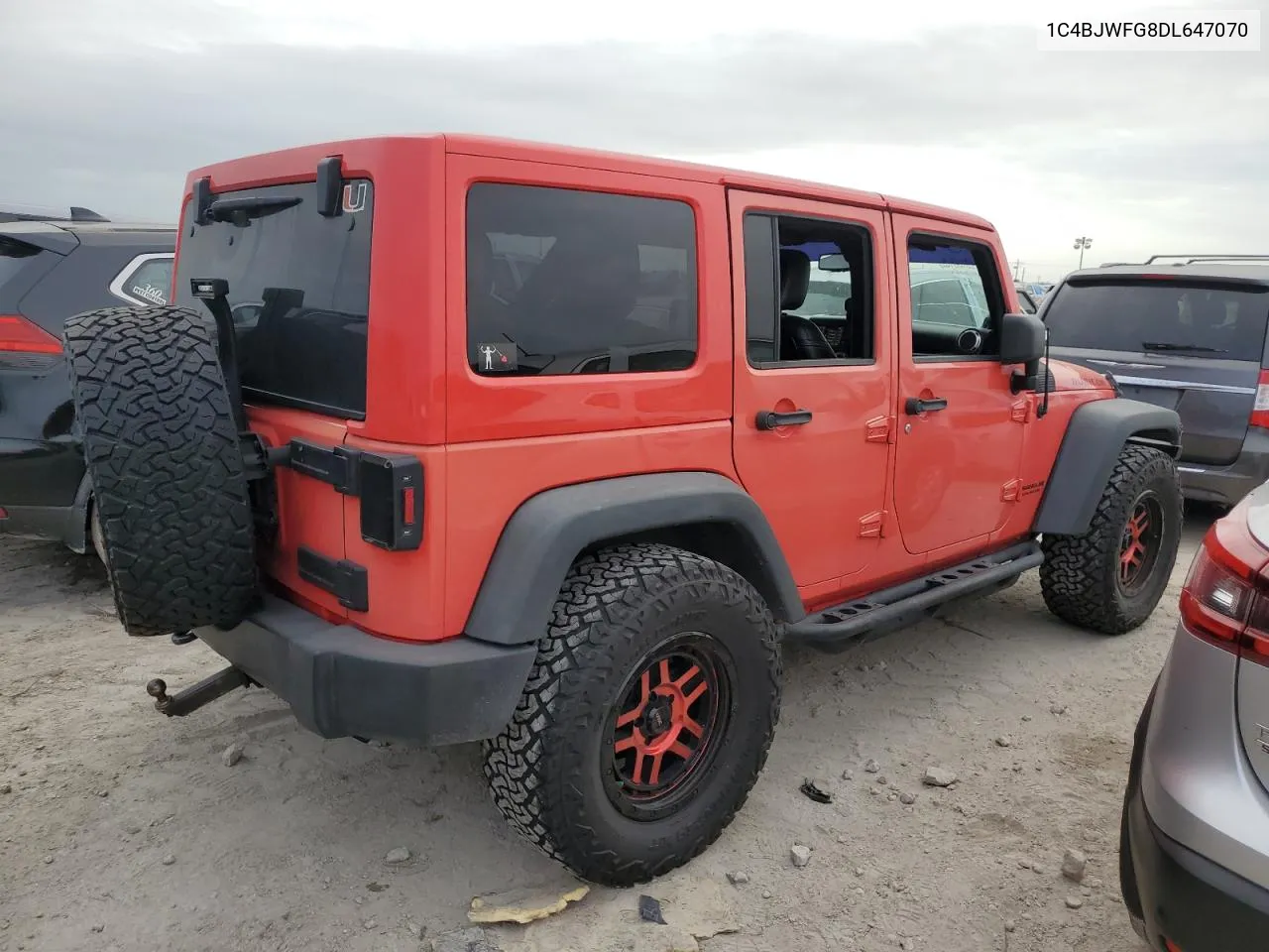 2013 Jeep Wrangler Unlimited Rubicon VIN: 1C4BJWFG8DL647070 Lot: 76700814