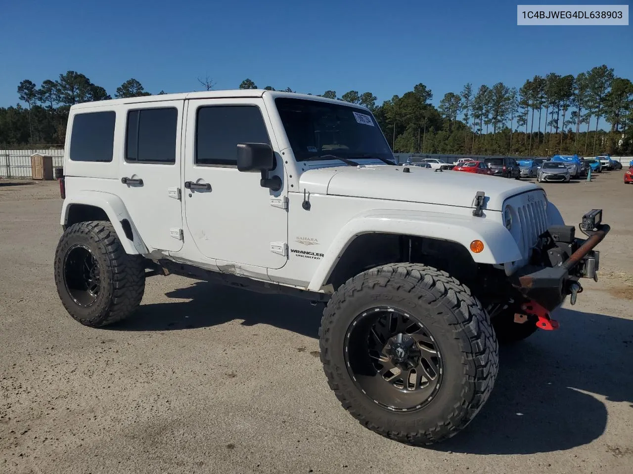 2013 Jeep Wrangler Unlimited Sahara VIN: 1C4BJWEG4DL638903 Lot: 76867284