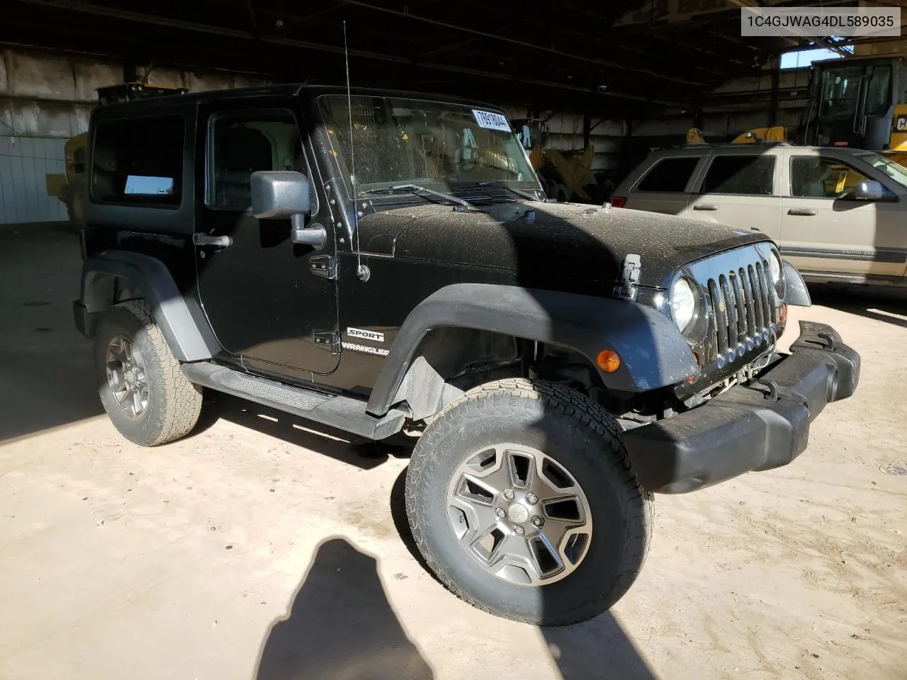 2013 Jeep Wrangler Sport VIN: 1C4GJWAG4DL589035 Lot: 76918044