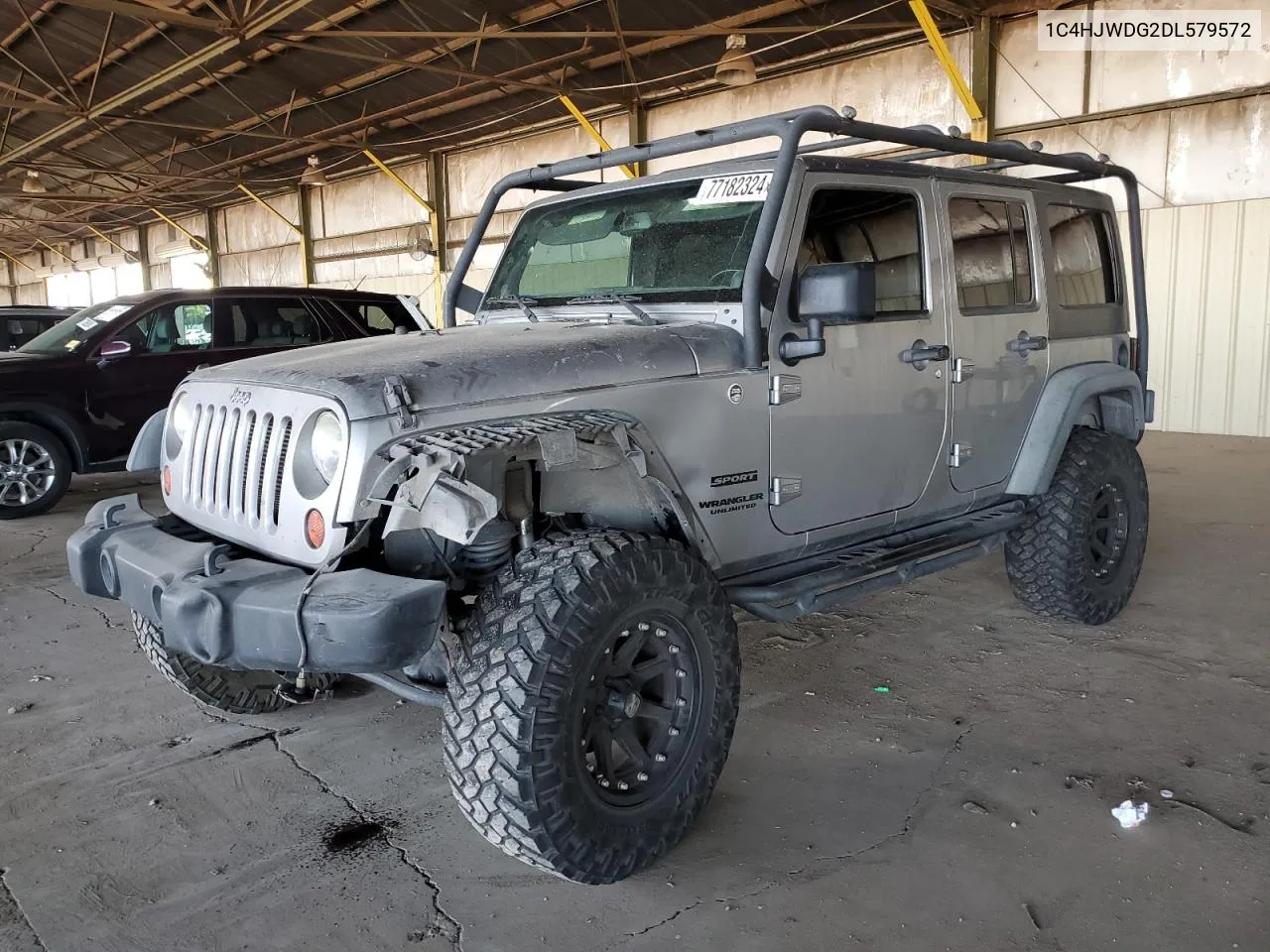 2013 Jeep Wrangler Unlimited Sport VIN: 1C4HJWDG2DL579572 Lot: 77182324