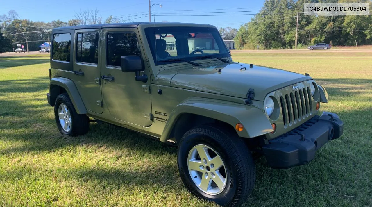 2013 Jeep Wrangler Unlimited Sport VIN: 1C4BJWDG9DL705304 Lot: 77259244