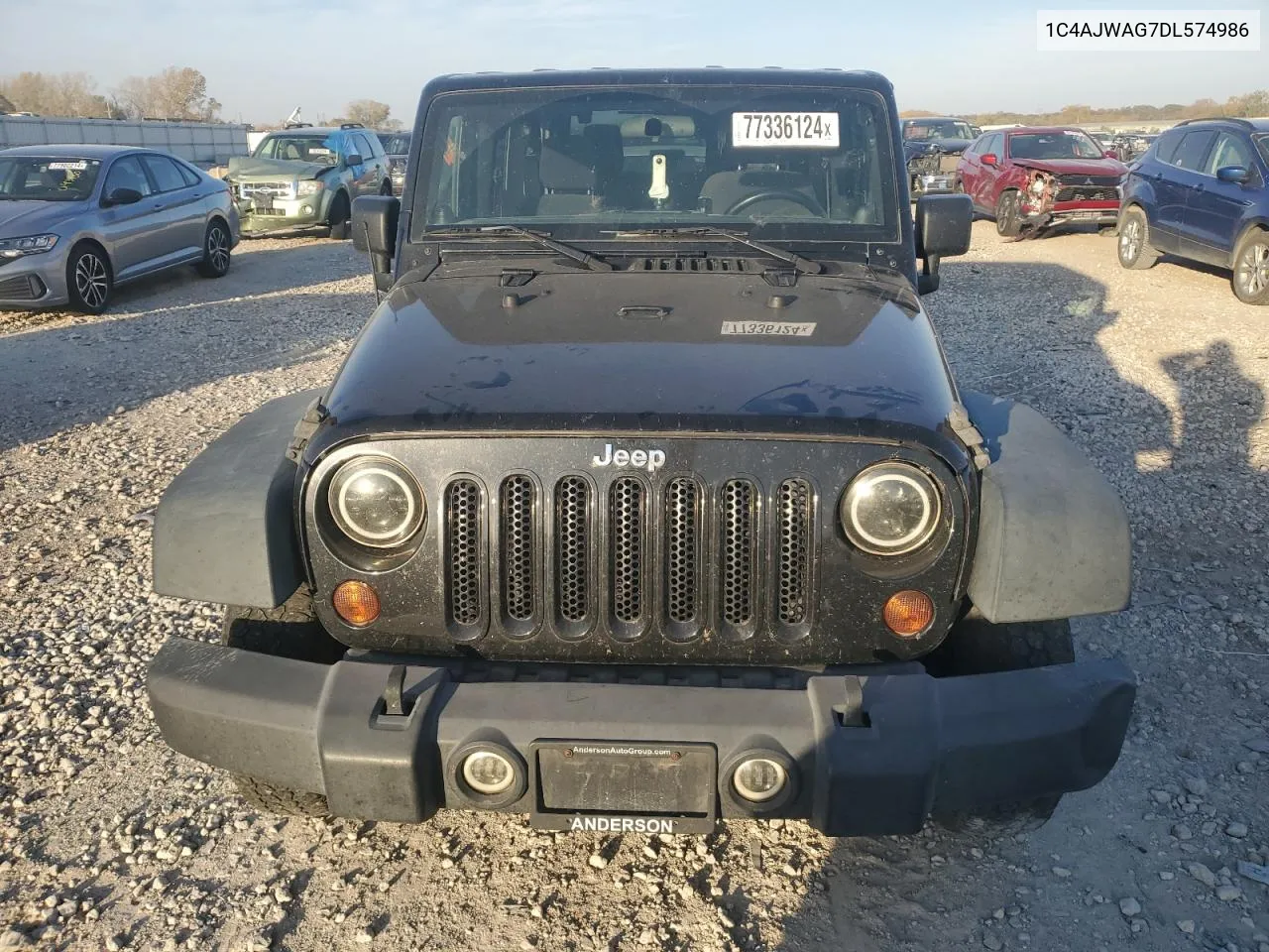 2013 Jeep Wrangler Sport VIN: 1C4AJWAG7DL574986 Lot: 77336124