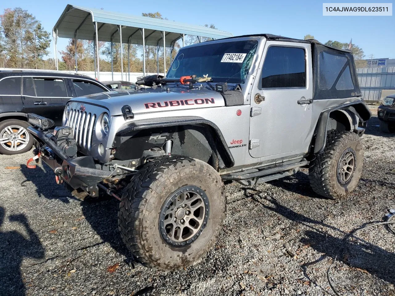 2013 Jeep Wrangler Sport VIN: 1C4AJWAG9DL623511 Lot: 77462184