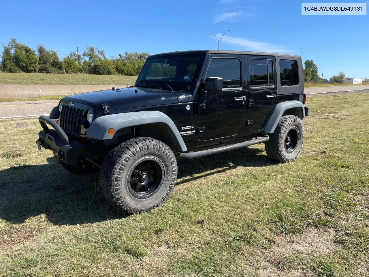 2013 Jeep Wrangler Unlimited Sport VIN: 1C4BJWDG8DL649131 Lot: 77786794