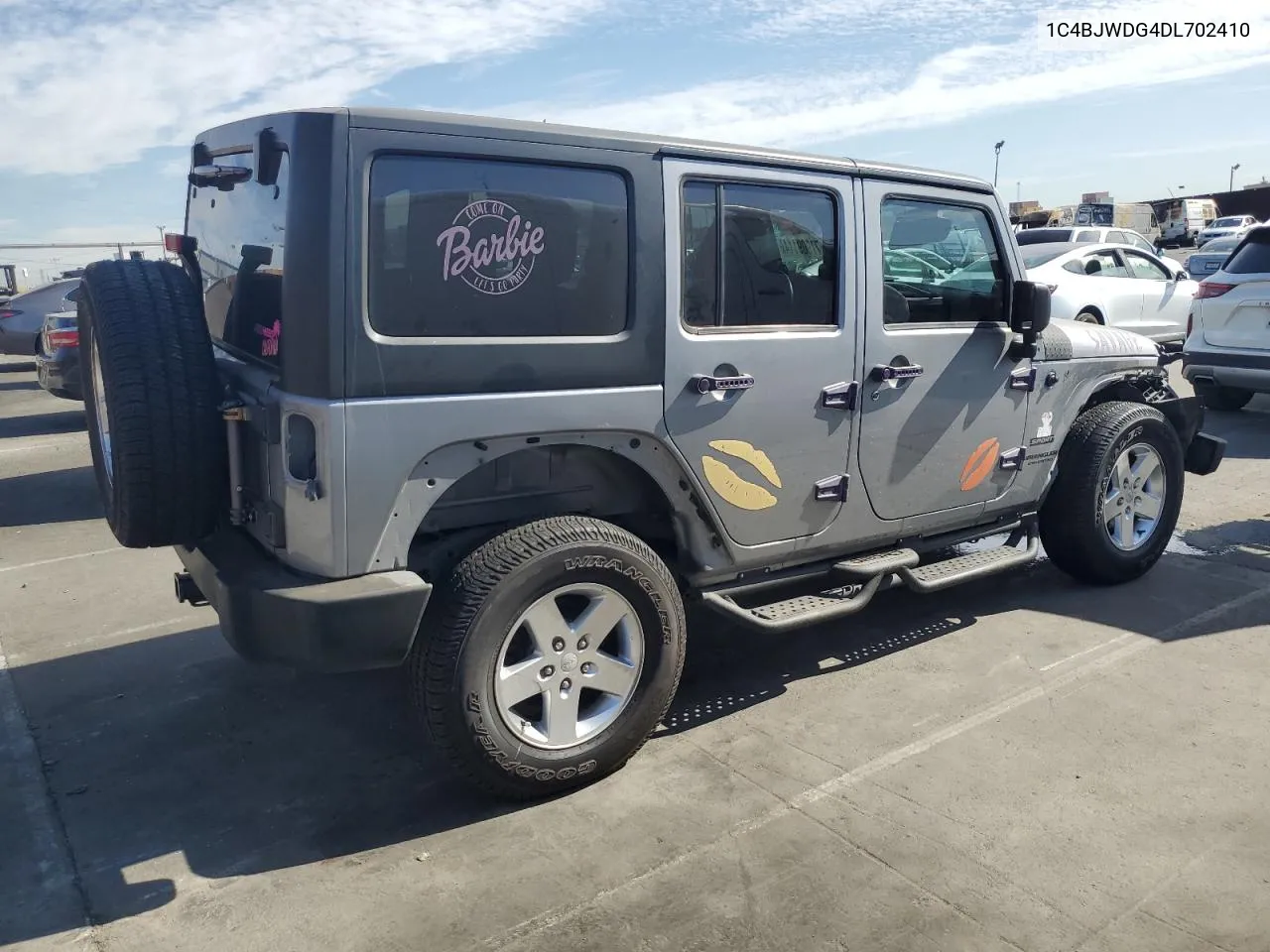 2013 Jeep Wrangler Unlimited Sport VIN: 1C4BJWDG4DL702410 Lot: 77909114