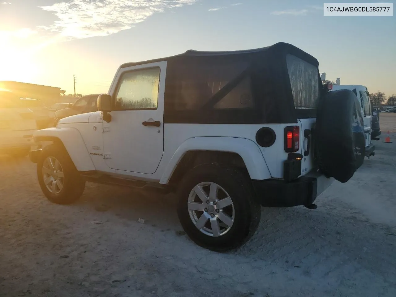 2013 Jeep Wrangler Sahara VIN: 1C4AJWBG0DL585777 Lot: 78095544