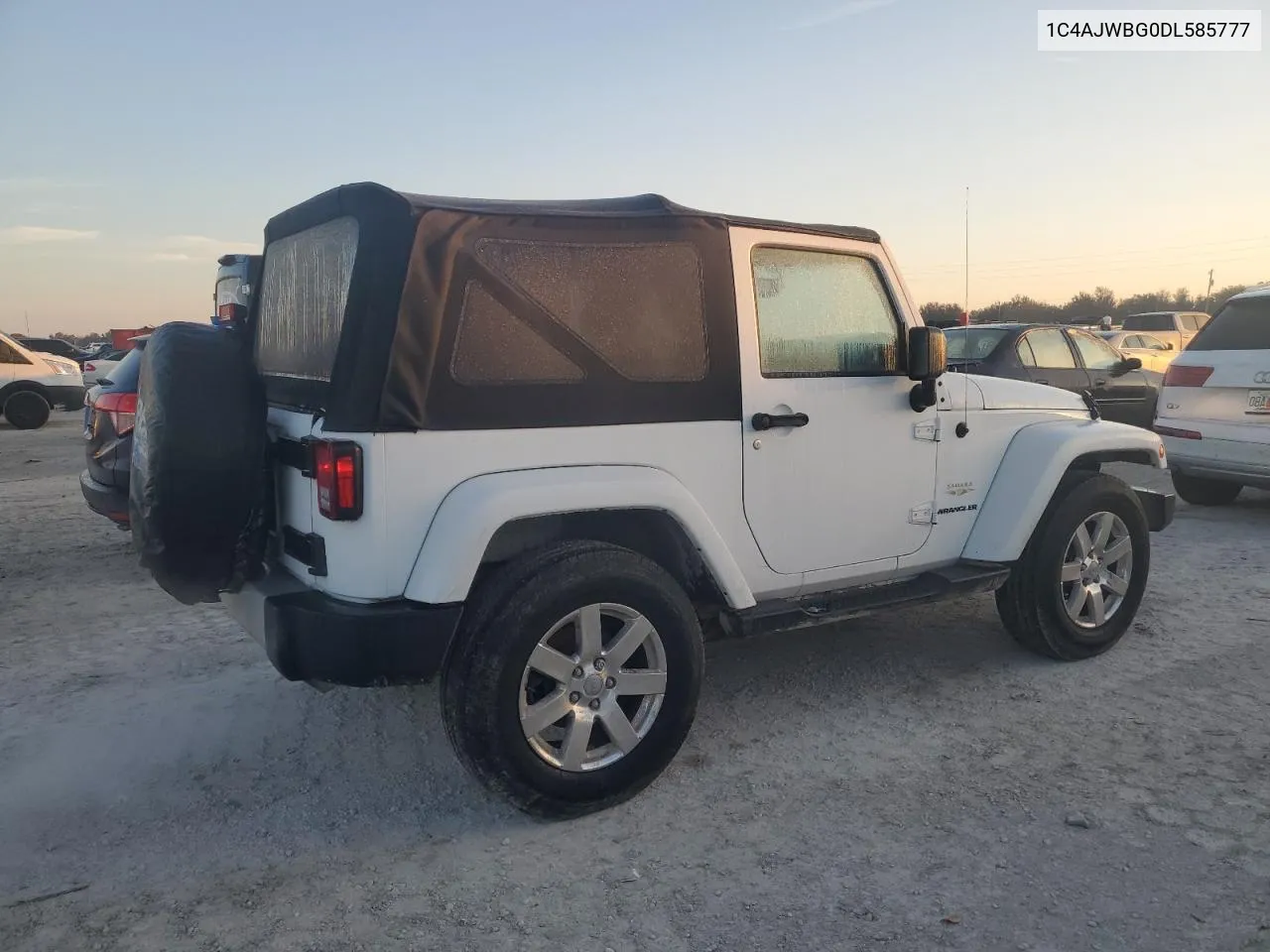 2013 Jeep Wrangler Sahara VIN: 1C4AJWBG0DL585777 Lot: 78095544