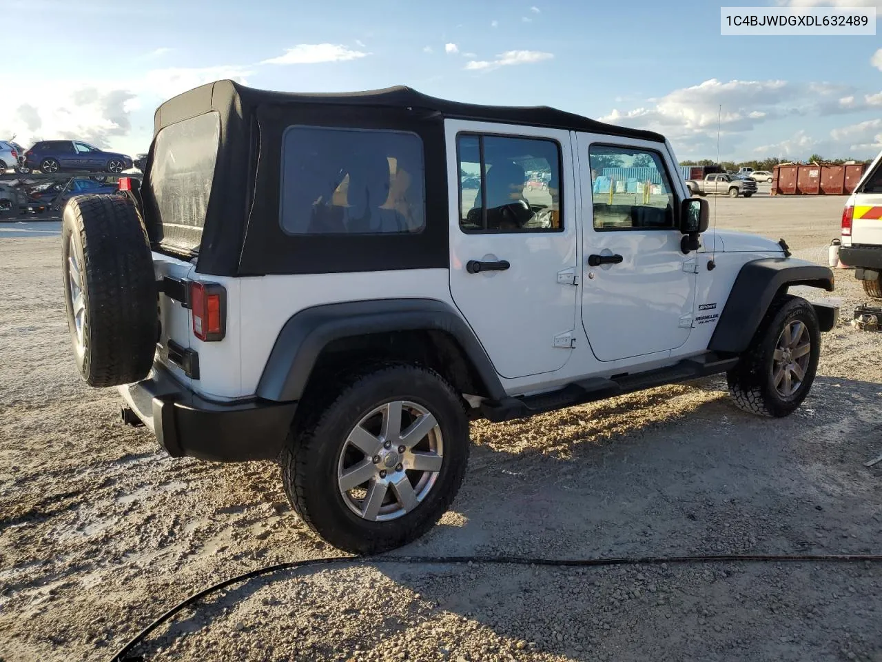 2013 Jeep Wrangler Unlimited Sport VIN: 1C4BJWDGXDL632489 Lot: 80273254