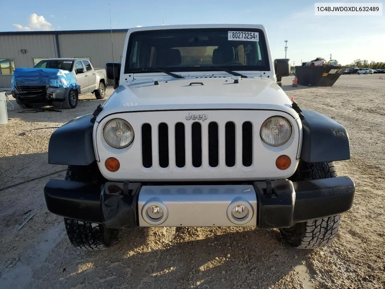 2013 Jeep Wrangler Unlimited Sport VIN: 1C4BJWDGXDL632489 Lot: 80273254