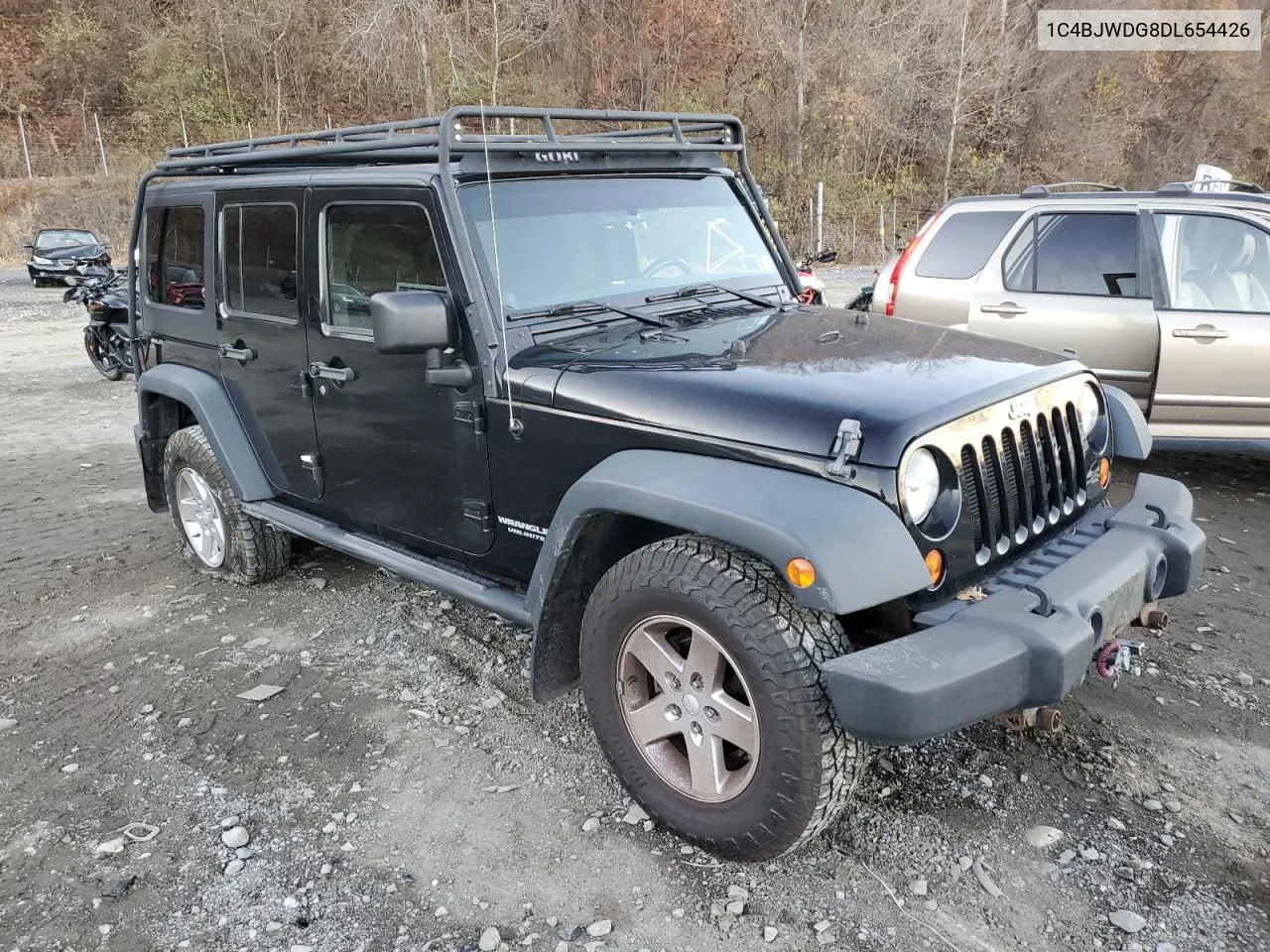 2013 Jeep Wrangler Unlimited Sport VIN: 1C4BJWDG8DL654426 Lot: 80391194