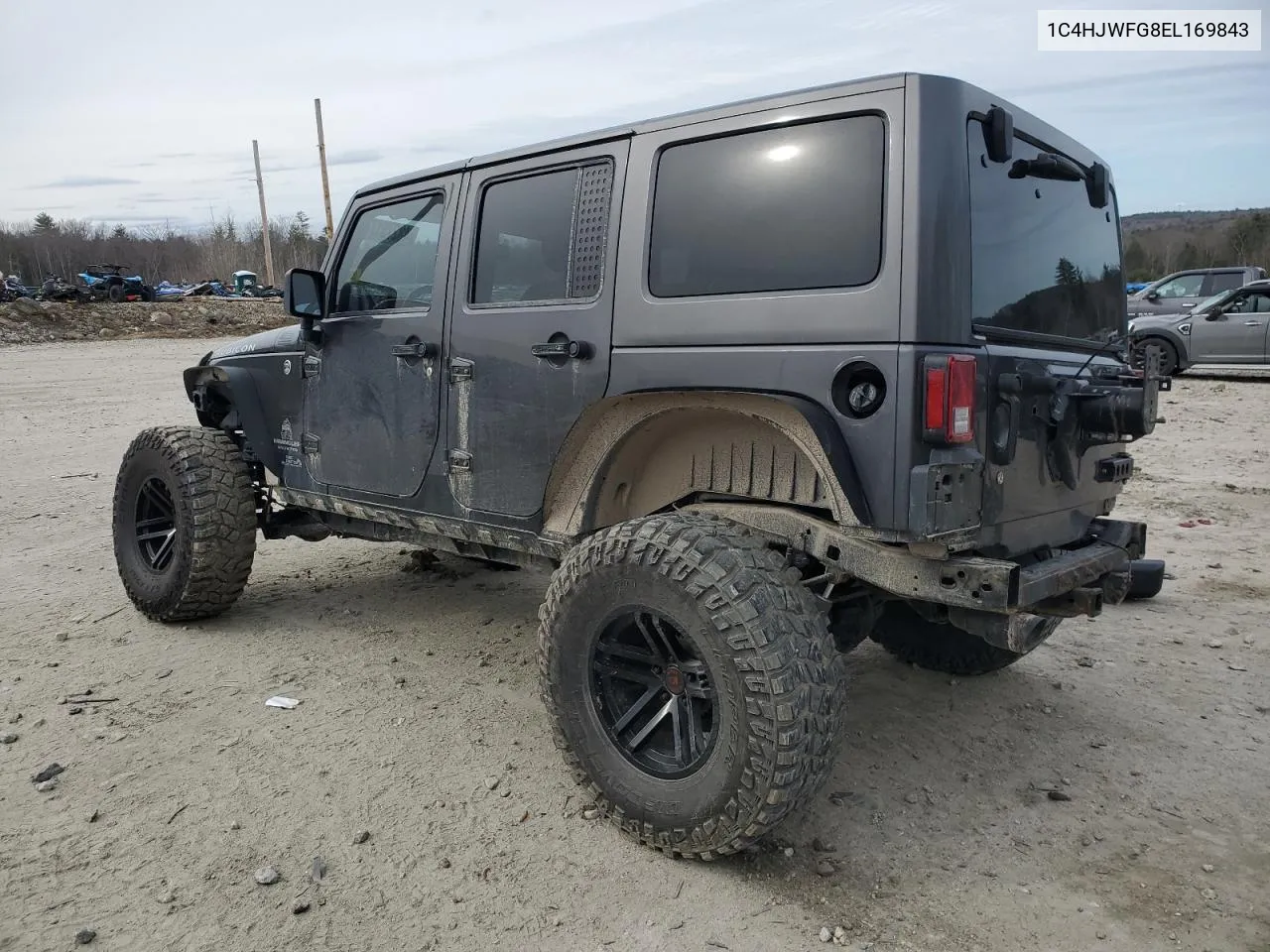 2014 Jeep Wrangler Unlimited Rubicon VIN: 1C4HJWFG8EL169843 Lot: 48275174