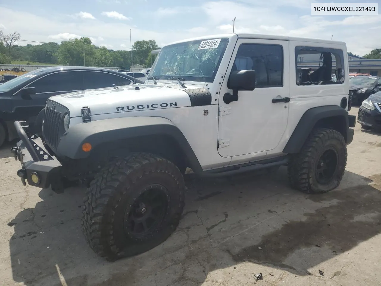 1C4HJWCGXEL221493 2014 Jeep Wrangler Rubicon