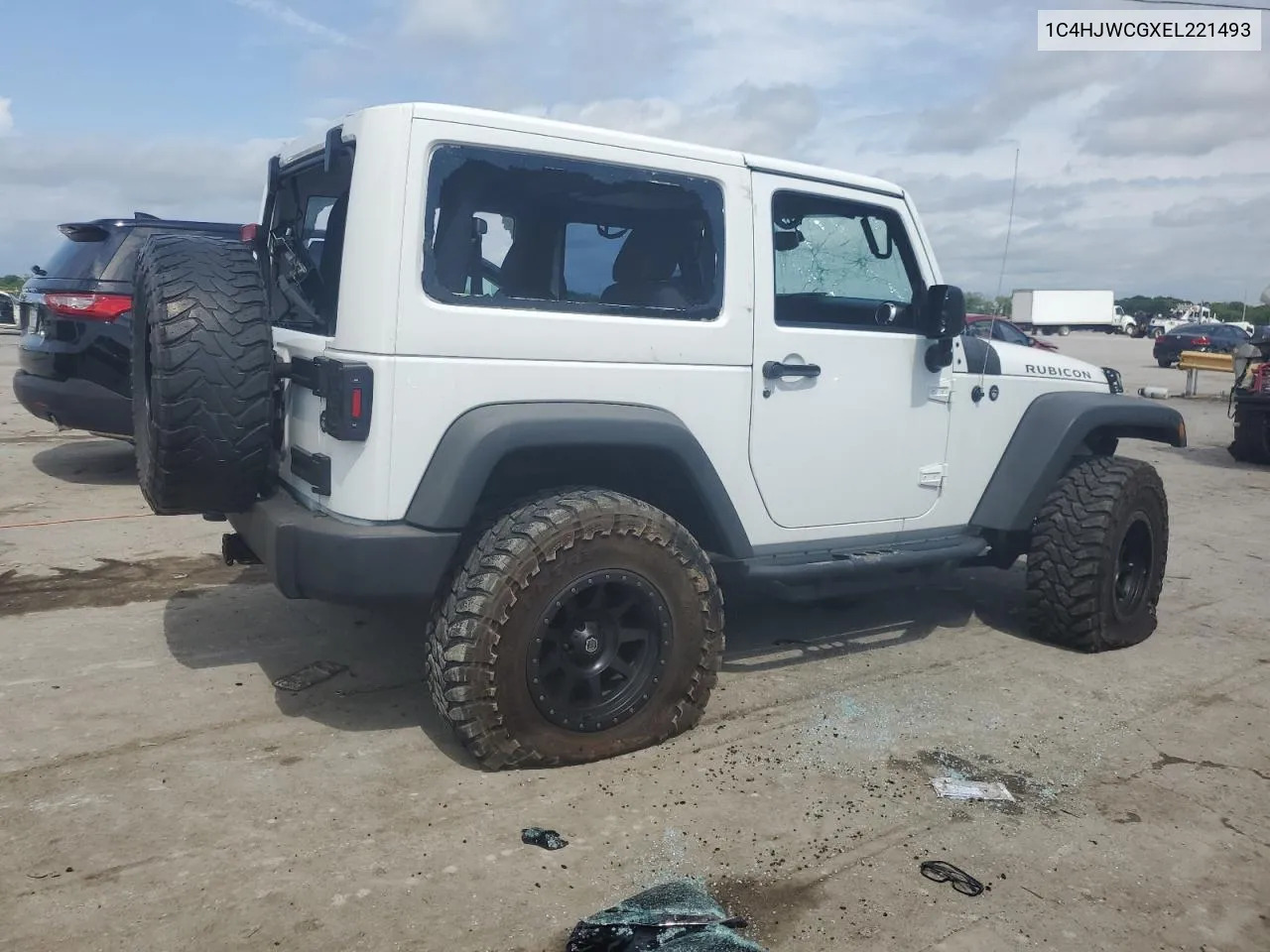 1C4HJWCGXEL221493 2014 Jeep Wrangler Rubicon