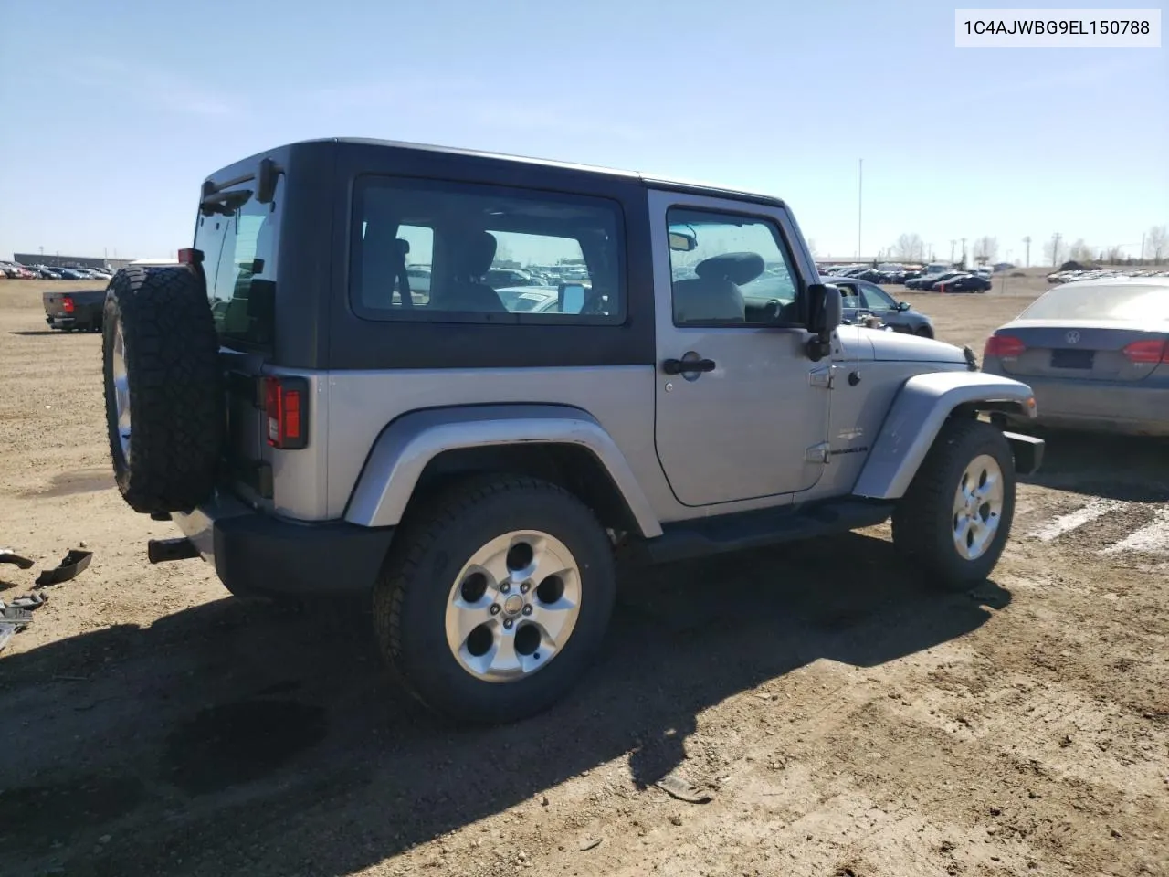 1C4AJWBG9EL150788 2014 Jeep Wrangler Sahara