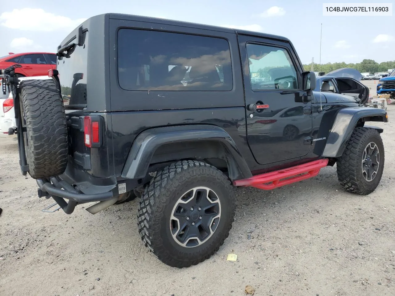 1C4BJWCG7EL116903 2014 Jeep Wrangler Rubicon