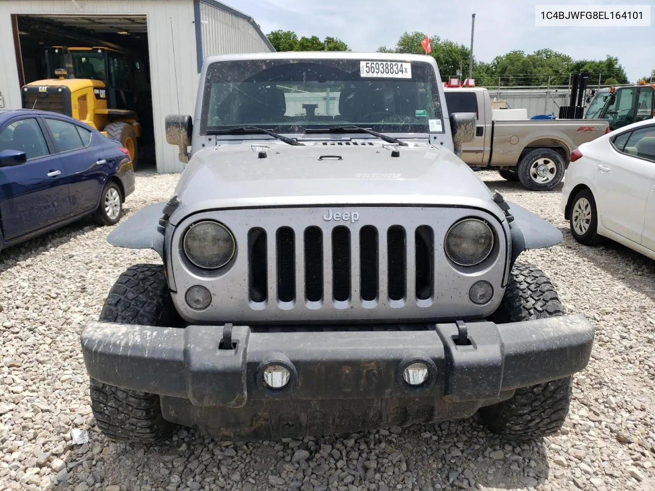 2014 Jeep Wrangler Unlimited Rubicon VIN: 1C4BJWFG8EL164101 Lot: 56938834