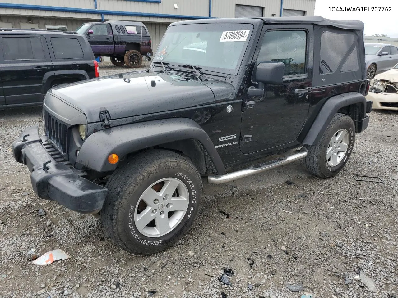 1C4AJWAG1EL207762 2014 Jeep Wrangler Sport