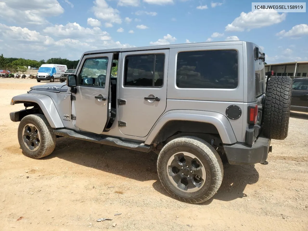 2014 Jeep Wrangler Unlimited Sahara VIN: 1C4BJWEG5EL158919 Lot: 59958784