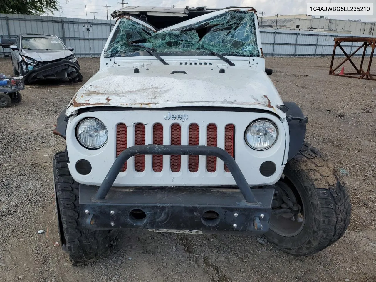 1C4AJWBG5EL235210 2014 Jeep Wrangler Sahara