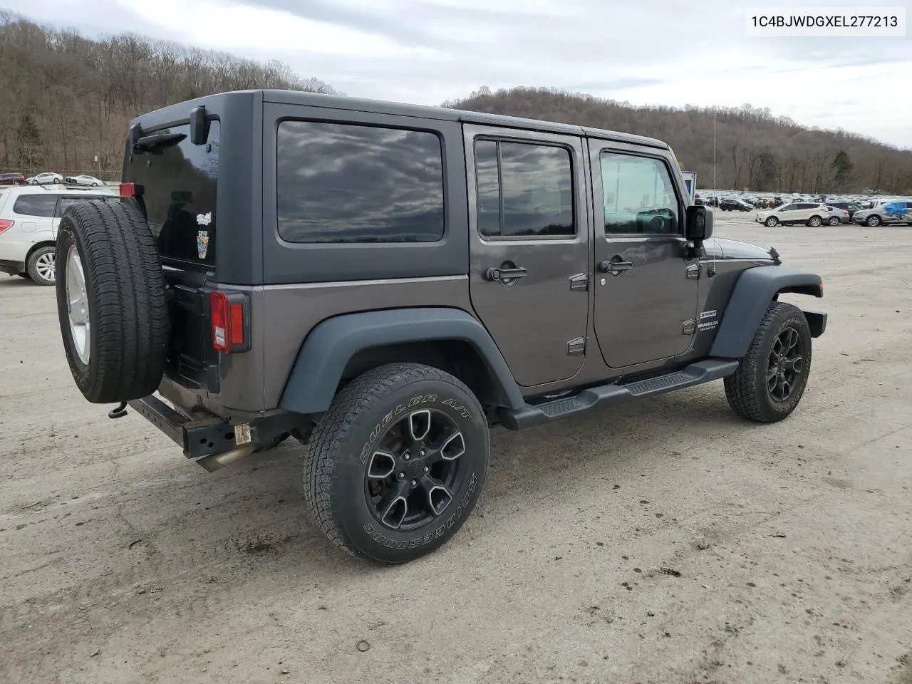 2014 Jeep Wrangler Unlimited Sport VIN: 1C4BJWDGXEL277213 Lot: 61398224