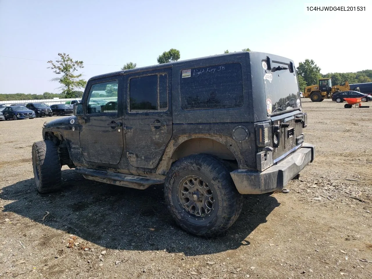 2014 Jeep Wrangler Unlimited Sport VIN: 1C4HJWDG4EL201531 Lot: 61892234