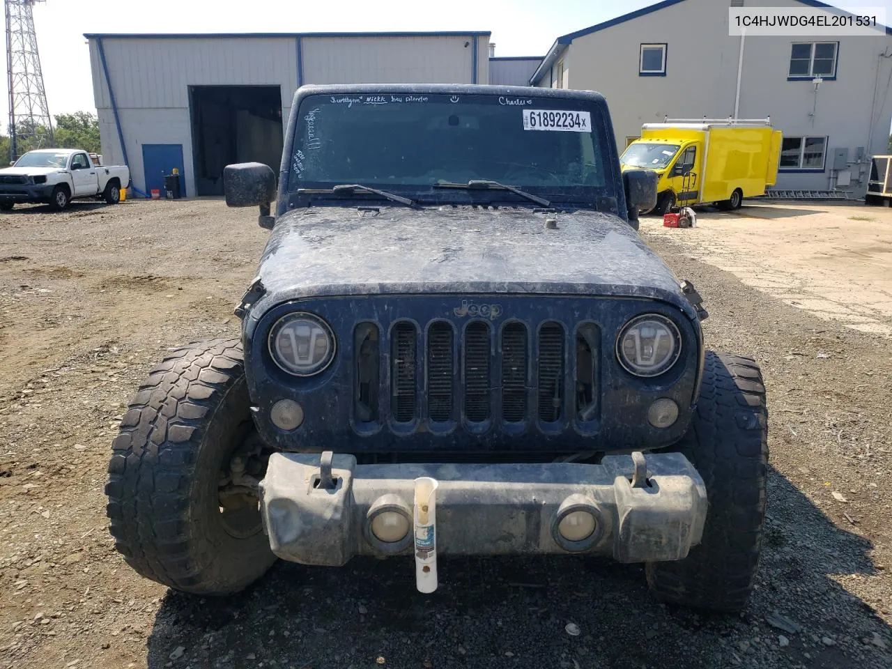 2014 Jeep Wrangler Unlimited Sport VIN: 1C4HJWDG4EL201531 Lot: 61892234