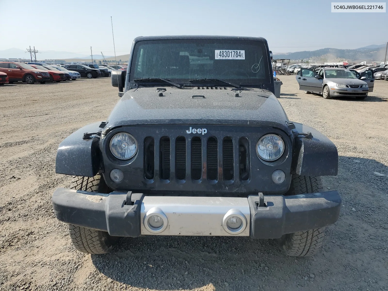 2014 Jeep Wrangler Sahara VIN: 1C4GJWBG6EL221746 Lot: 63457114