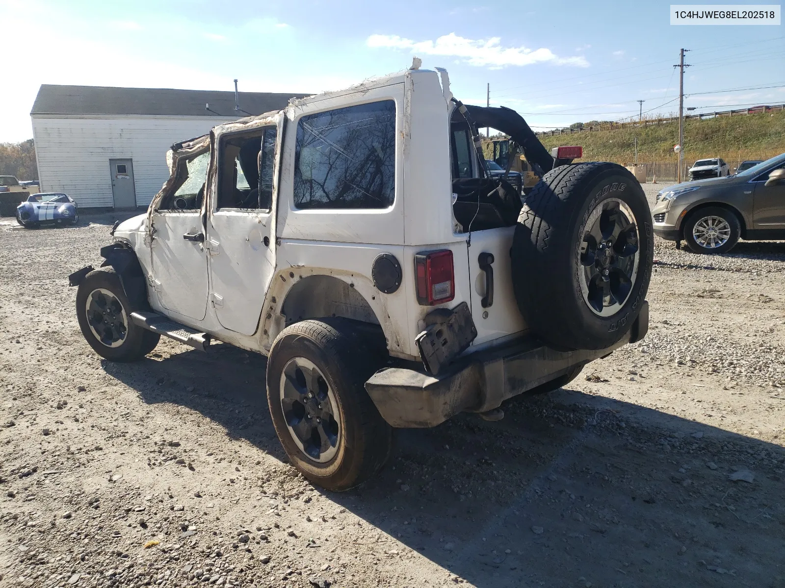 2014 Jeep Wrangler Unlimited Sahara VIN: 1C4HJWEG8EL202518 Lot: 63697661