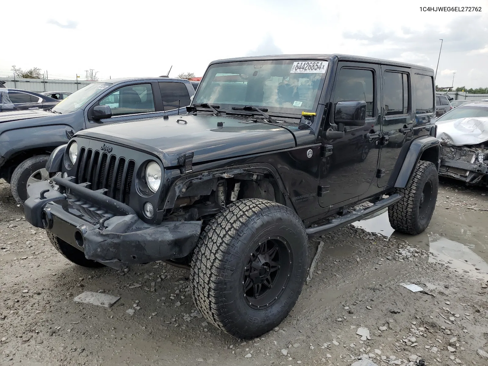 2014 Jeep Wrangler Unlimited Sahara VIN: 1C4HJWEG6EL272762 Lot: 64426854