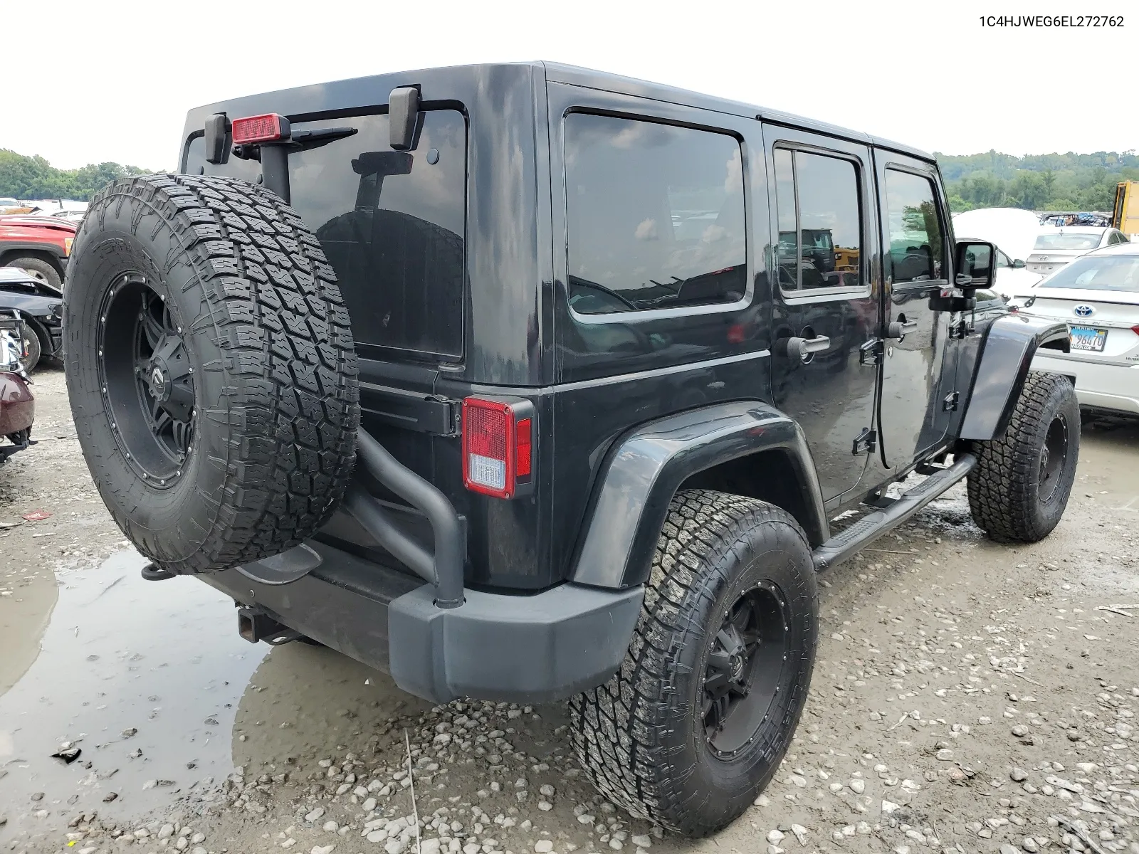 2014 Jeep Wrangler Unlimited Sahara VIN: 1C4HJWEG6EL272762 Lot: 64426854