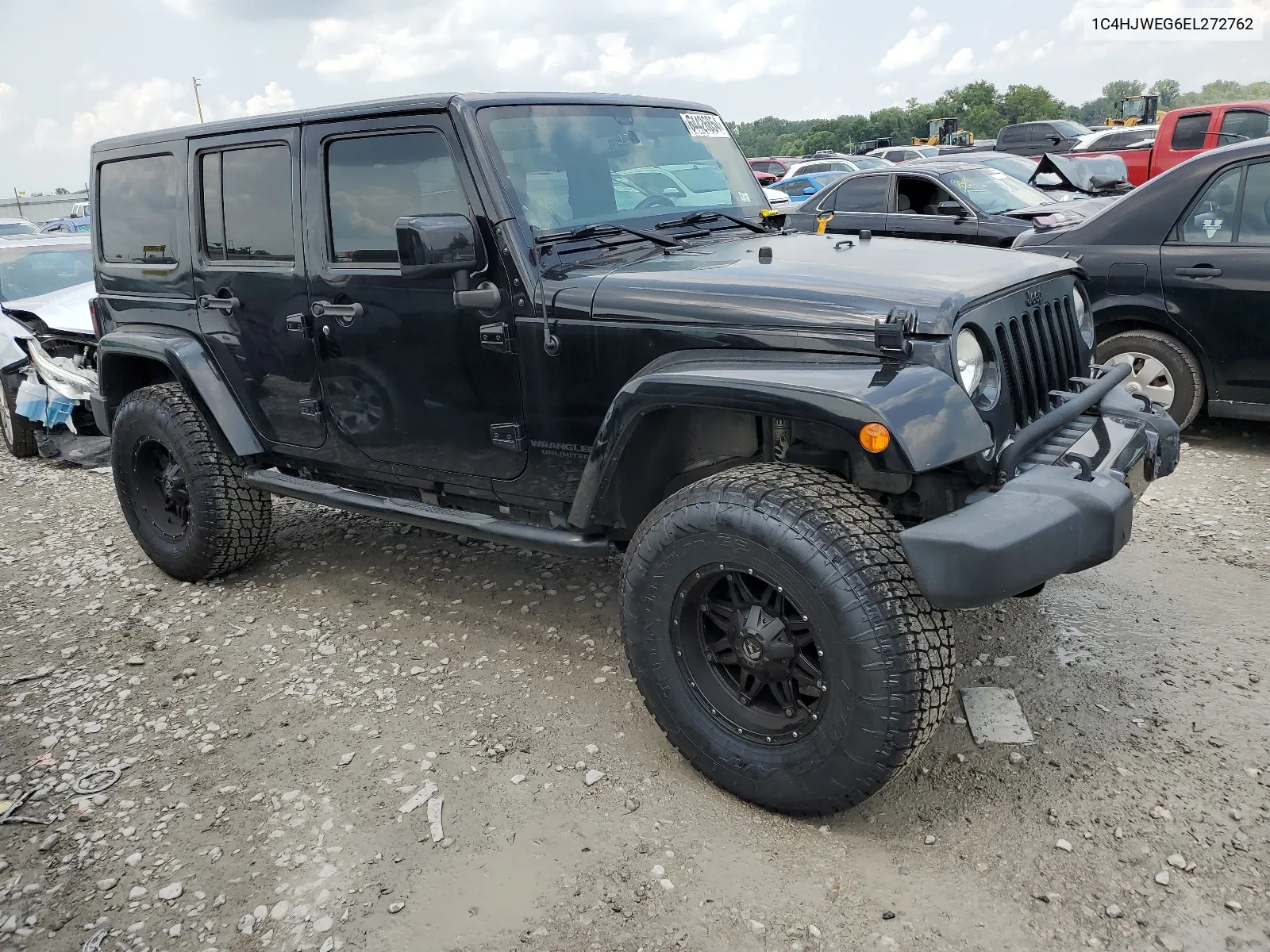 2014 Jeep Wrangler Unlimited Sahara VIN: 1C4HJWEG6EL272762 Lot: 64426854