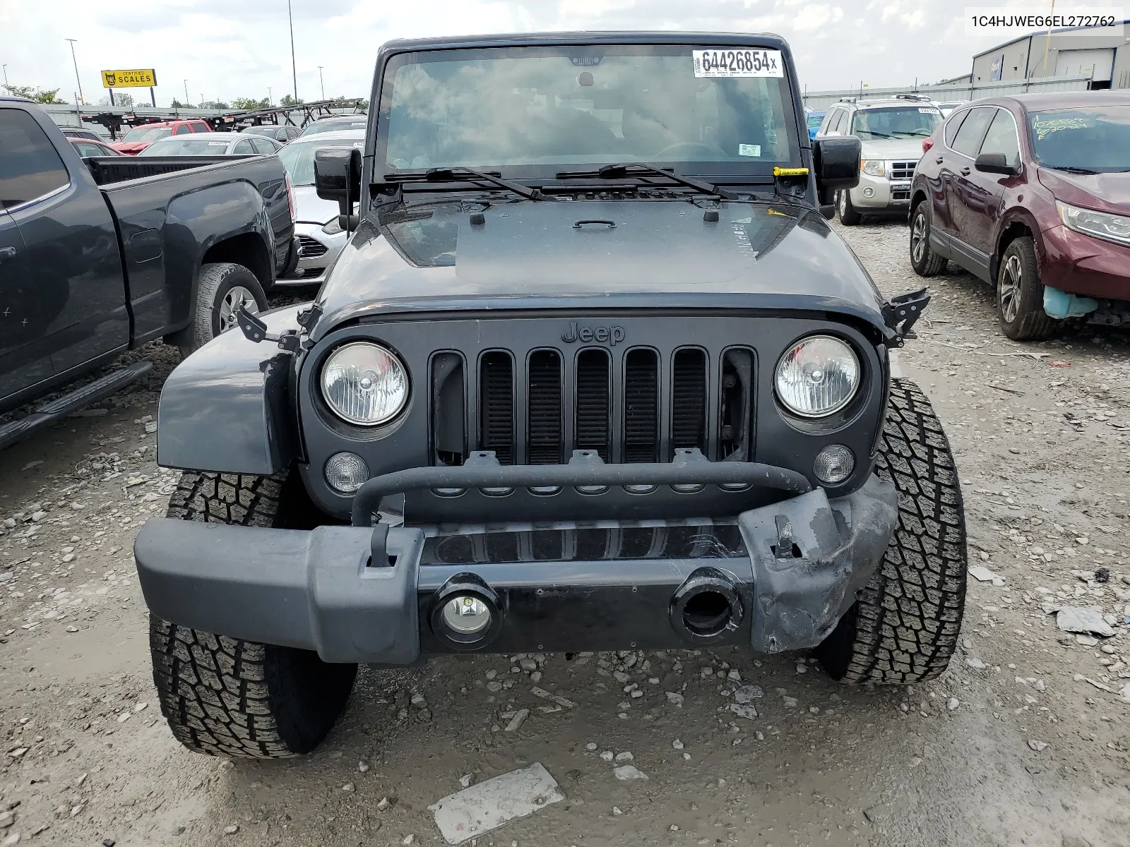 2014 Jeep Wrangler Unlimited Sahara VIN: 1C4HJWEG6EL272762 Lot: 64426854