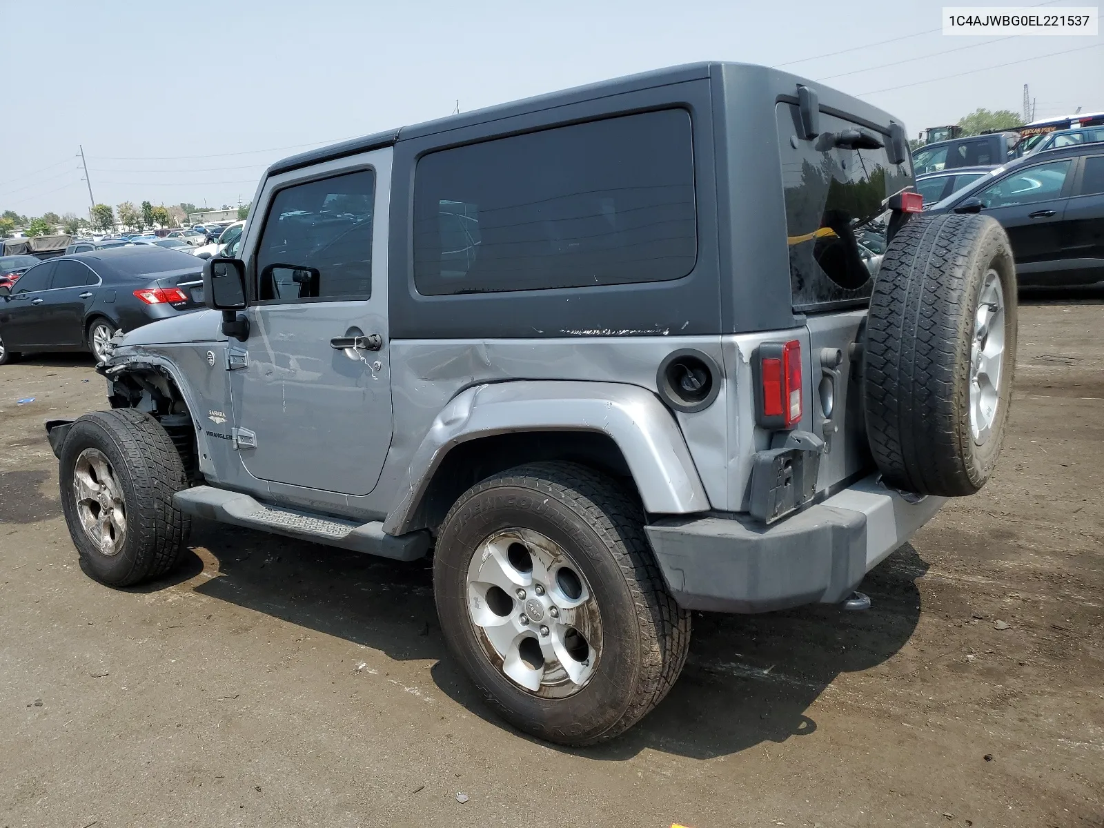 1C4AJWBG0EL221537 2014 Jeep Wrangler Sahara