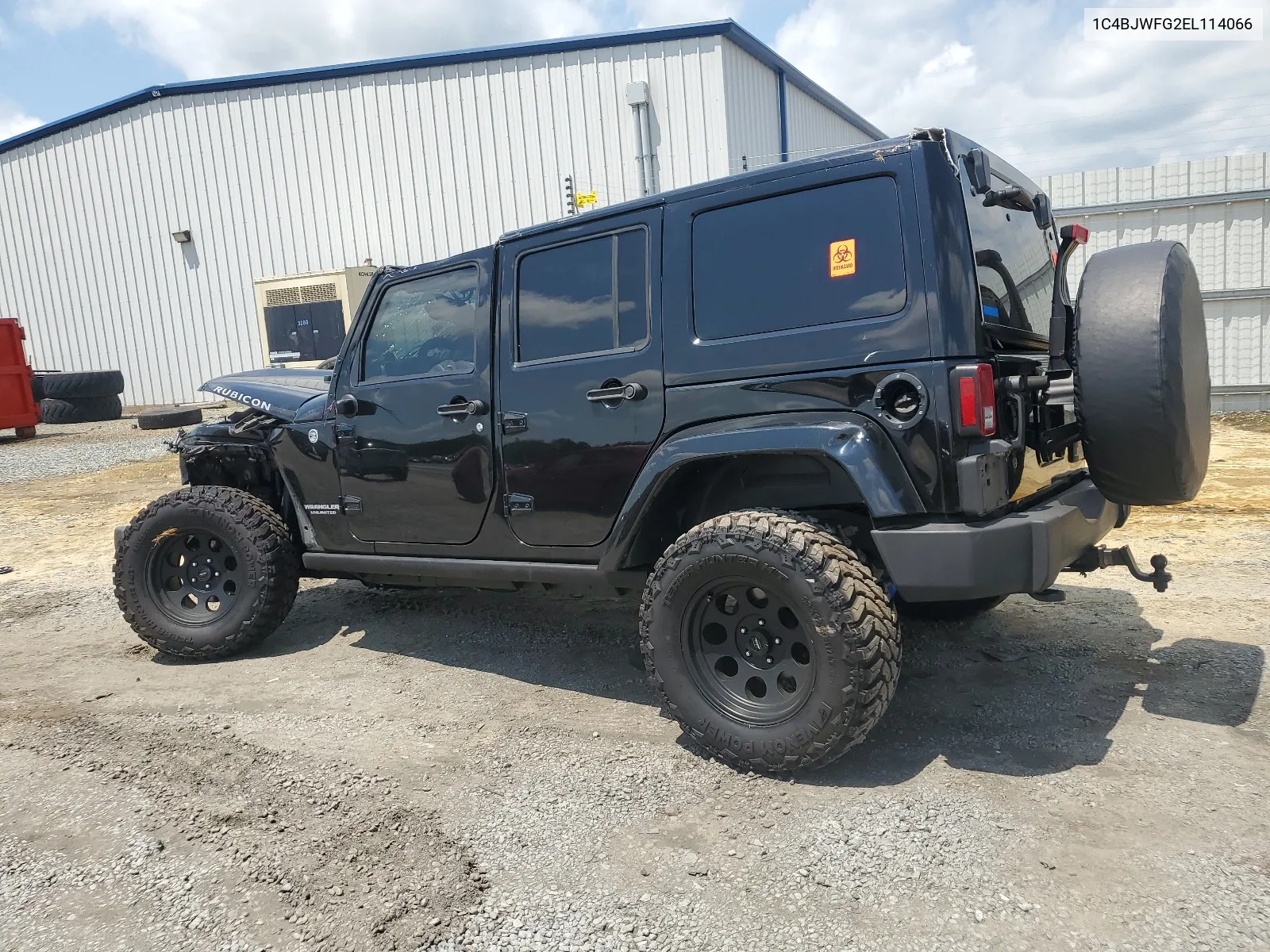 2014 Jeep Wrangler Unlimited Rubicon VIN: 1C4BJWFG2EL114066 Lot: 65139004