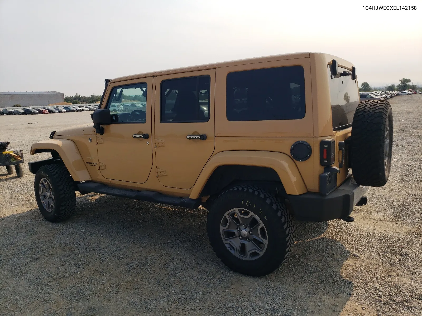 2014 Jeep Wrangler Unlimited Sahara VIN: 1C4HJWEGXEL142158 Lot: 65441604