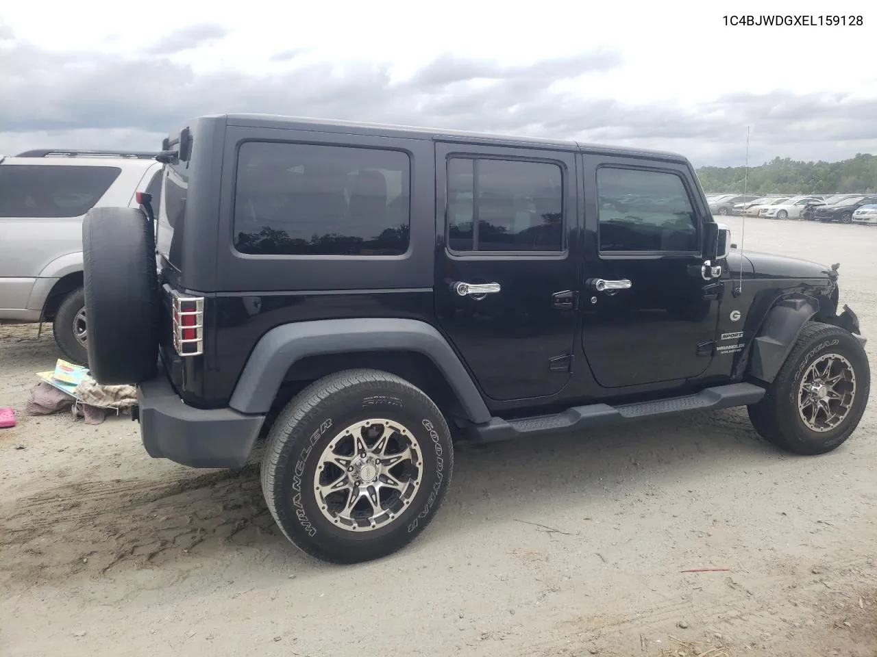 2014 Jeep Wrangler Unlimited Sport VIN: 1C4BJWDGXEL159128 Lot: 66191024