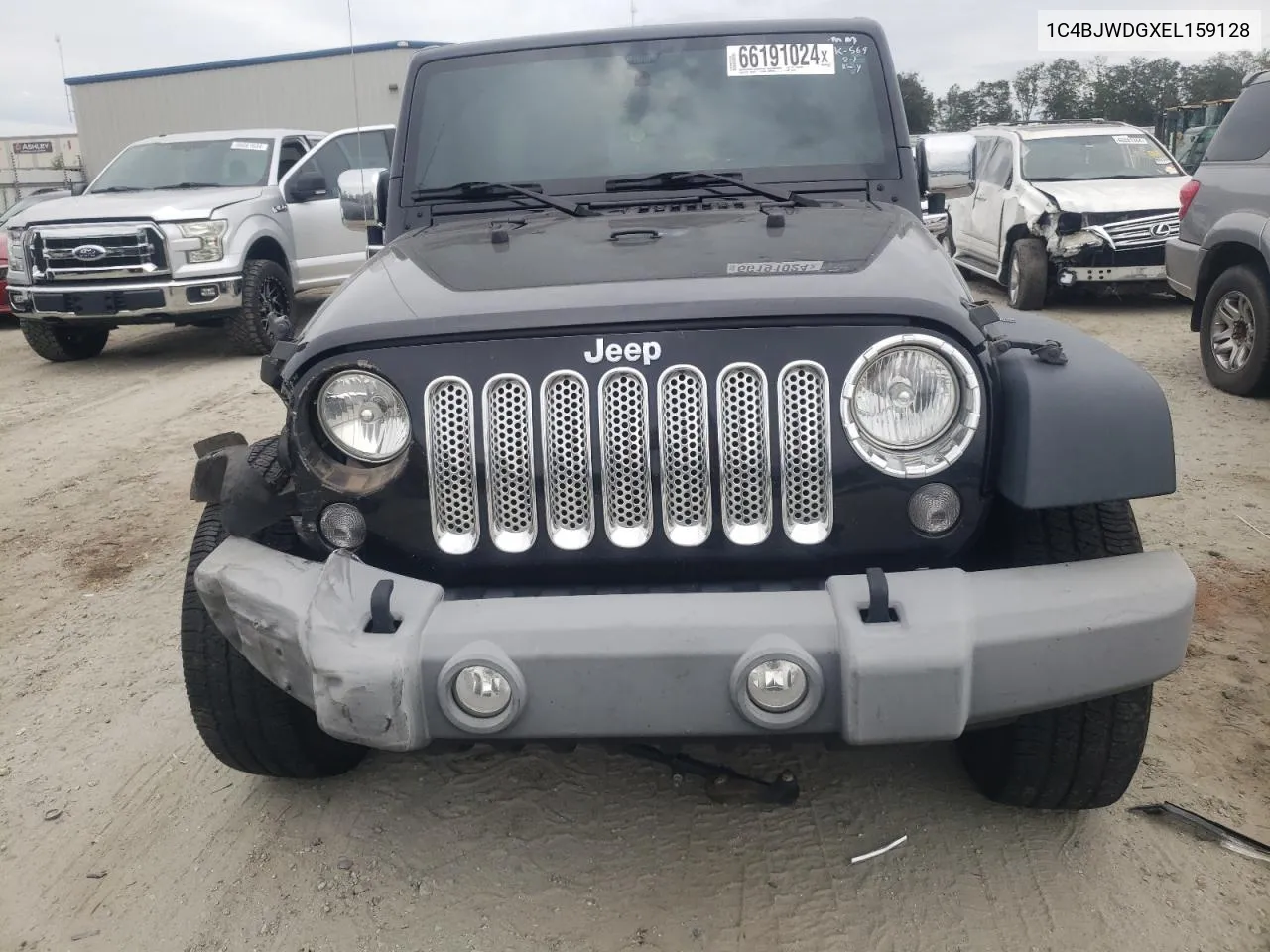 2014 Jeep Wrangler Unlimited Sport VIN: 1C4BJWDGXEL159128 Lot: 66191024